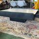 Table basse noire Vico Magistretti pour Gavina 1960
