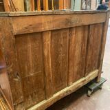 Louis XIV style sideboard in solid walnut