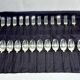 12 Louis XIV style silver cutlery sets