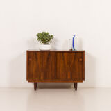 Danish small rosewood sideboard attributed to Hundevad, 1960s