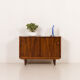 Danish small rosewood sideboard attributed to Hundevad, 1960s