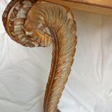 Carved gilded wooden console