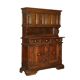 Baroque buffet in walnut and poplar, Italy, 18th century.