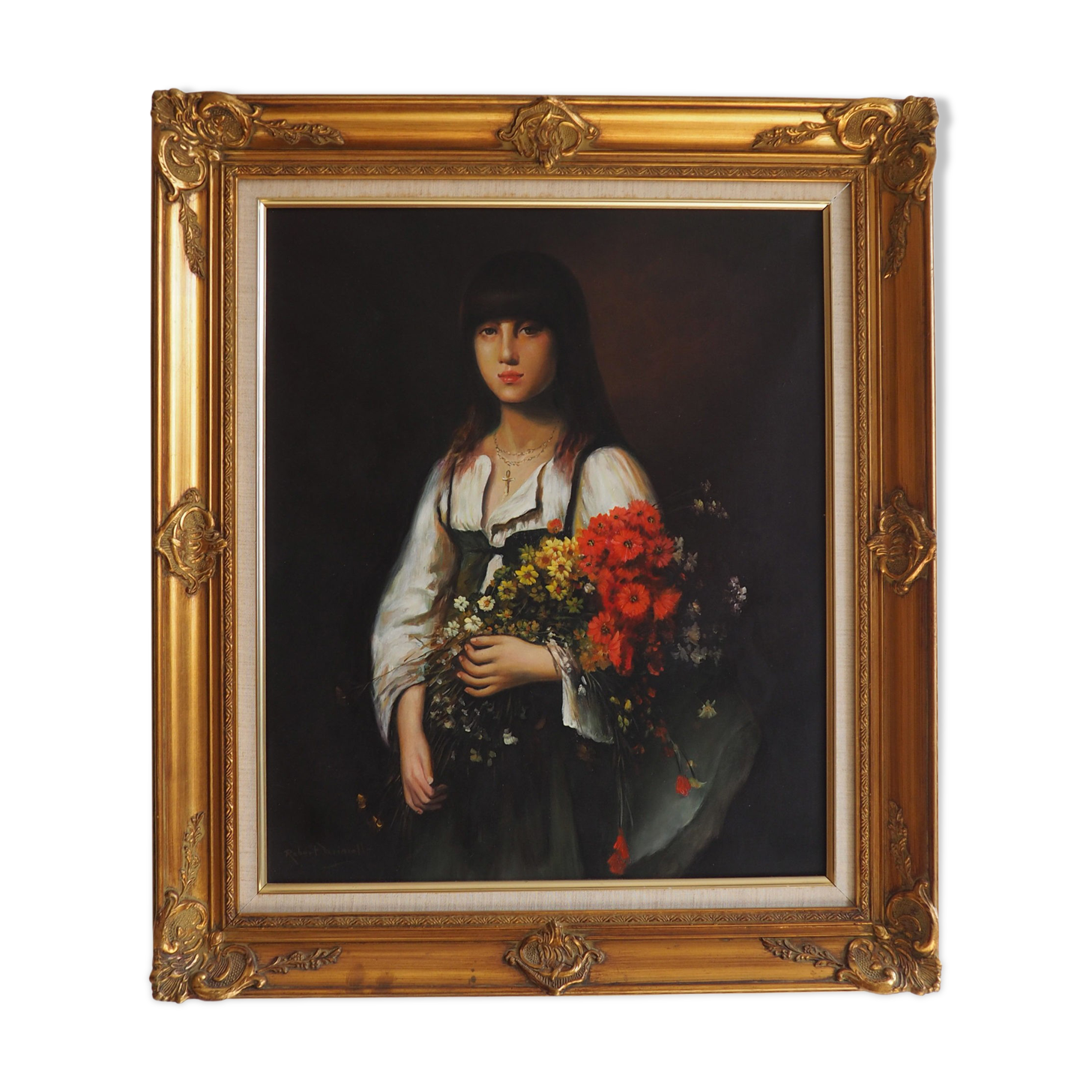 Robert Driscoll " Portrait of a young maiden in summertime"