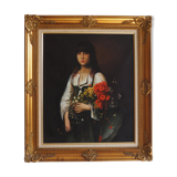 Robert Driscoll " Portrait of a young maiden in summertime"