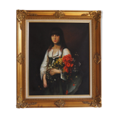 Robert Driscoll " Portrait of a young maiden in summertime"