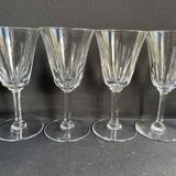 4 verres à vin Saint Louis service Cerdagne