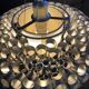 Suspension light aluminium style Foscarini vintage space age vintage 1980