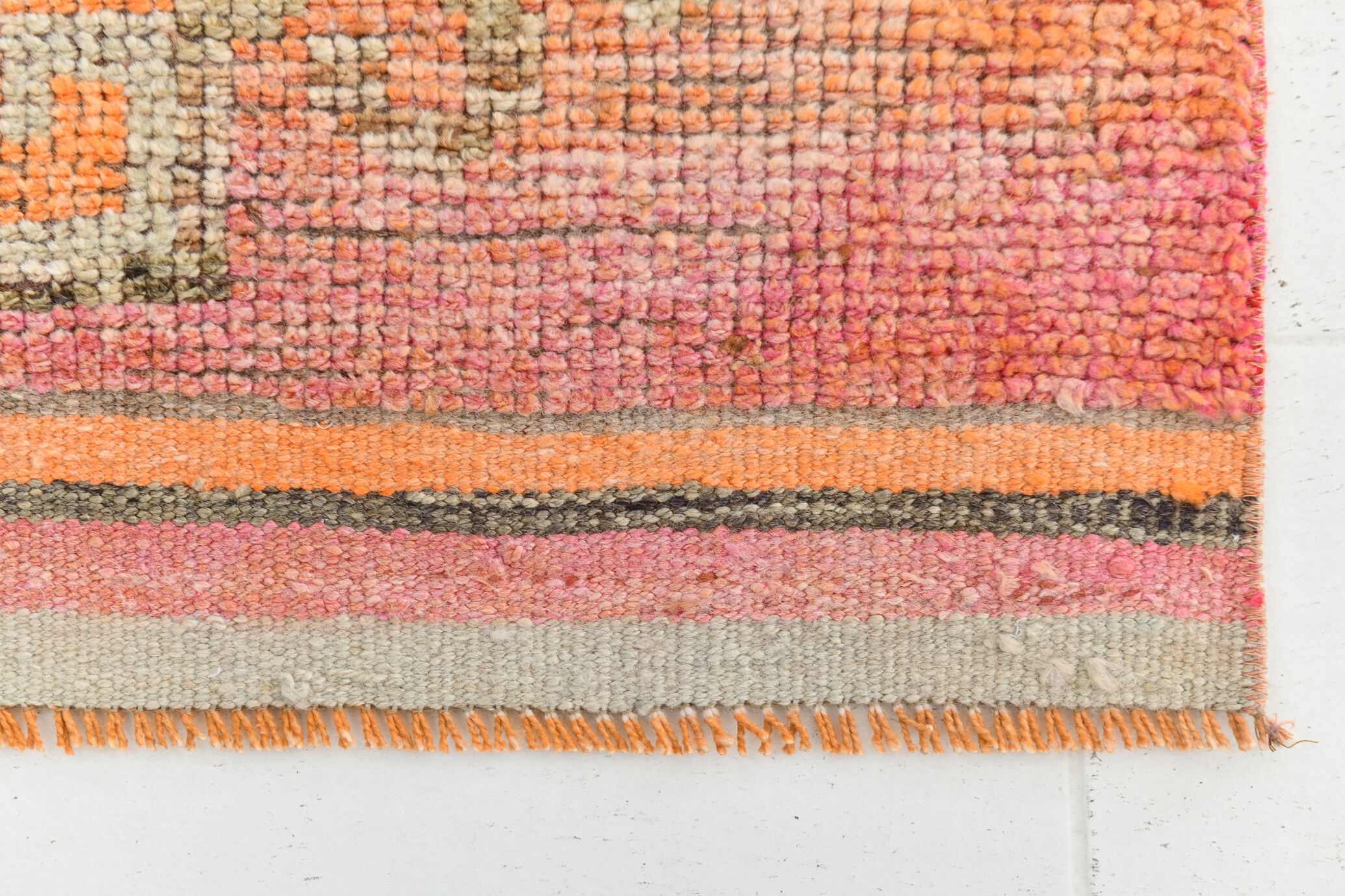 3x10 vintage runner rug, 89x312cm