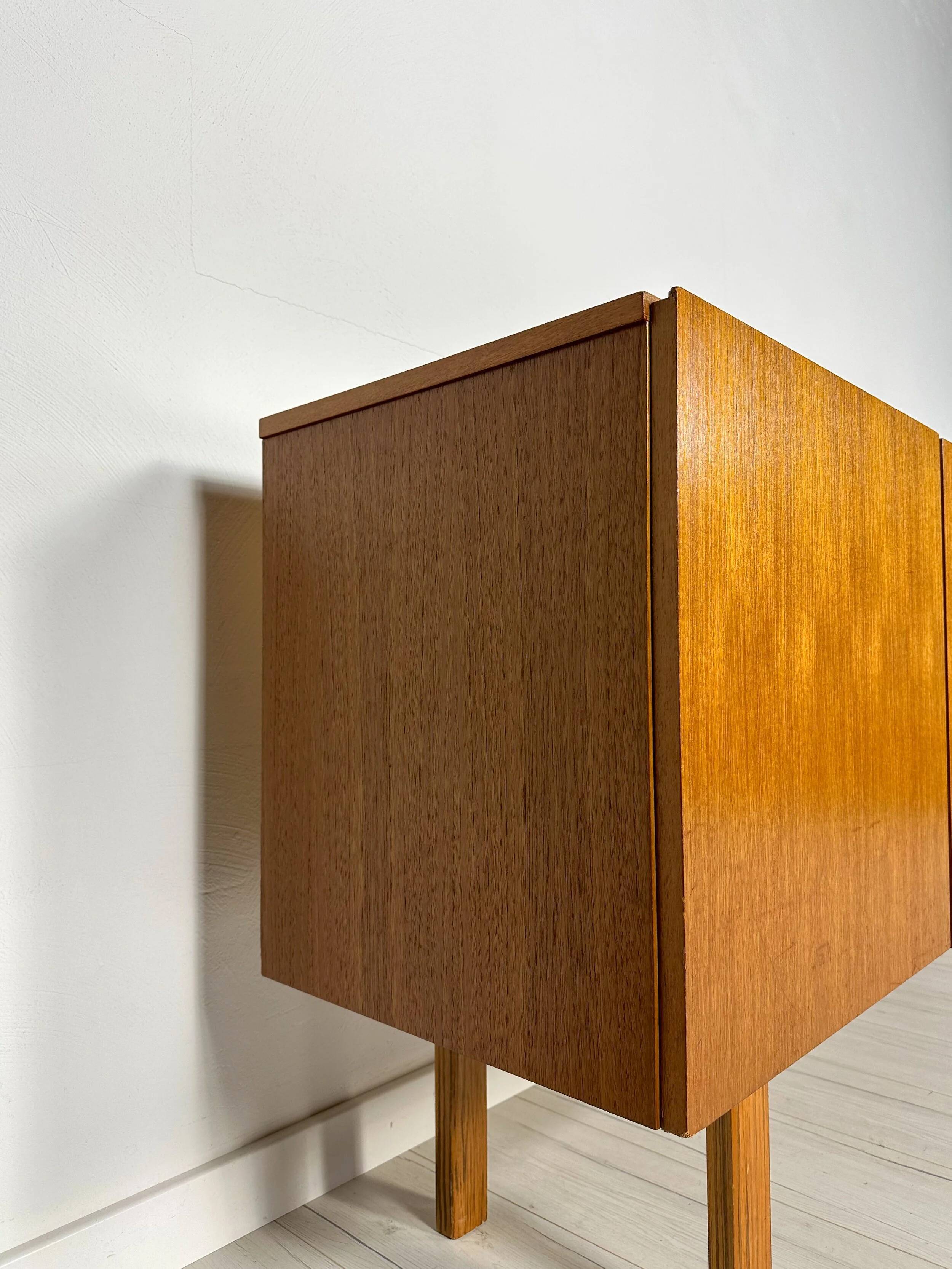 1960s Vintage Minimalistic Mid-Century Teak Sideboard