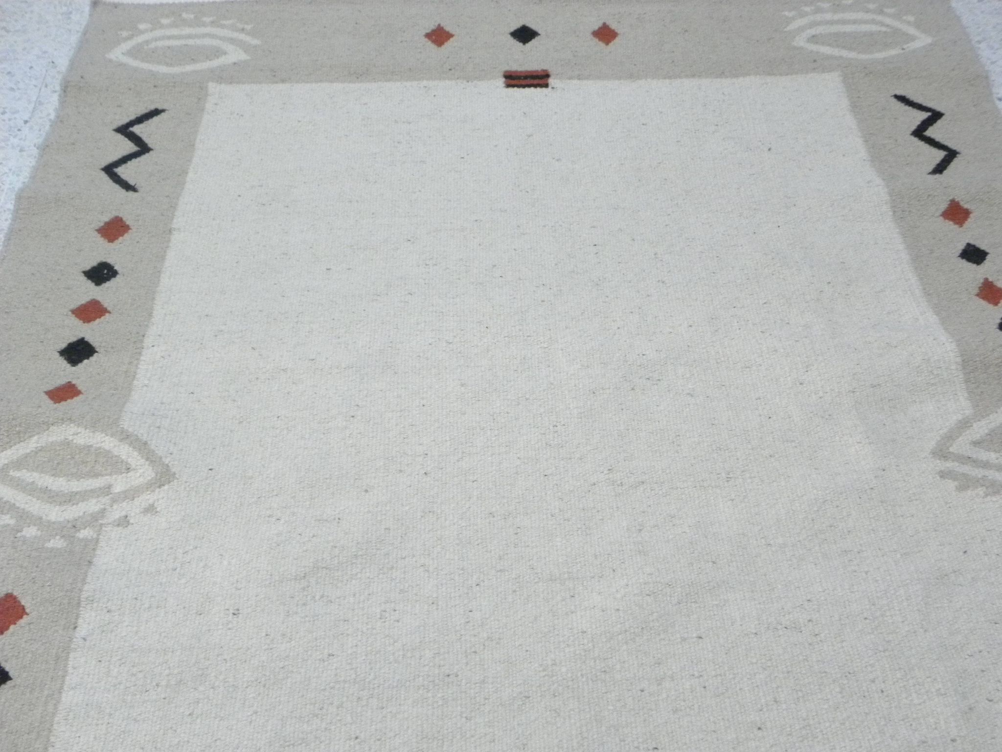 Bohème Berber Rug, Hand-Knotted Ethnic Rug, Living Room Bedroom Rug