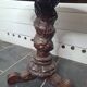 Pedestal table, oak coffee table