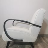 White Armchair by Jindrich Halabala, 1940s
