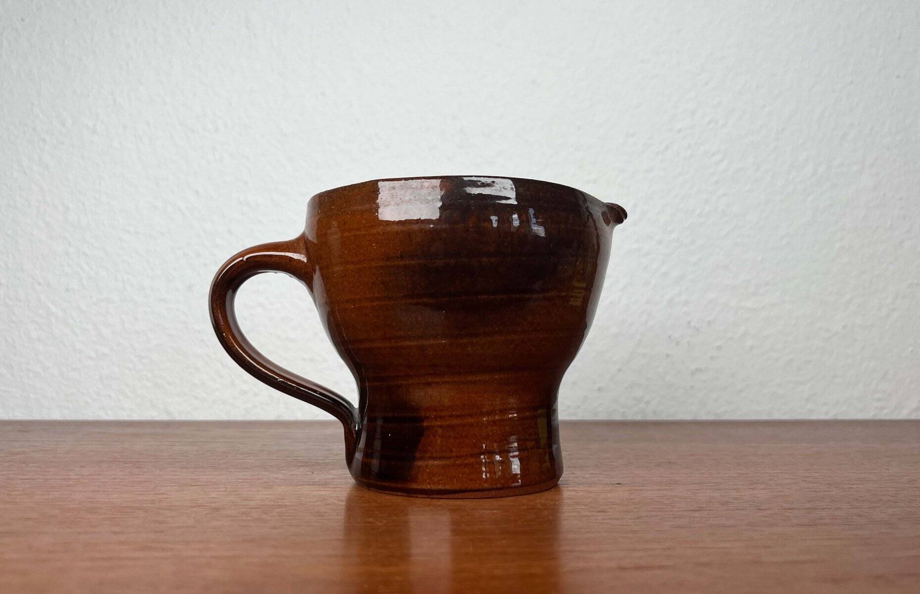 Mid-Century Modern German Studio Pottery Jug Vase by Siegfried Gramann for Töpferhof Römhild, 1960s