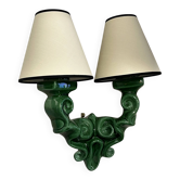 Ceramic wall light 1950