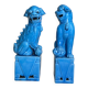 Paire de Statues Serre-Livres Chiens Fô