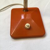 Table lamp in metal and brass circa the 1960s- dimension: height -36 cm- width -11cm-
