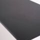HAY T12 dining table – black linoleum – black aluminium frame