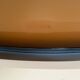 Space age lamp bud gradient brown harvey guzzini, 60s