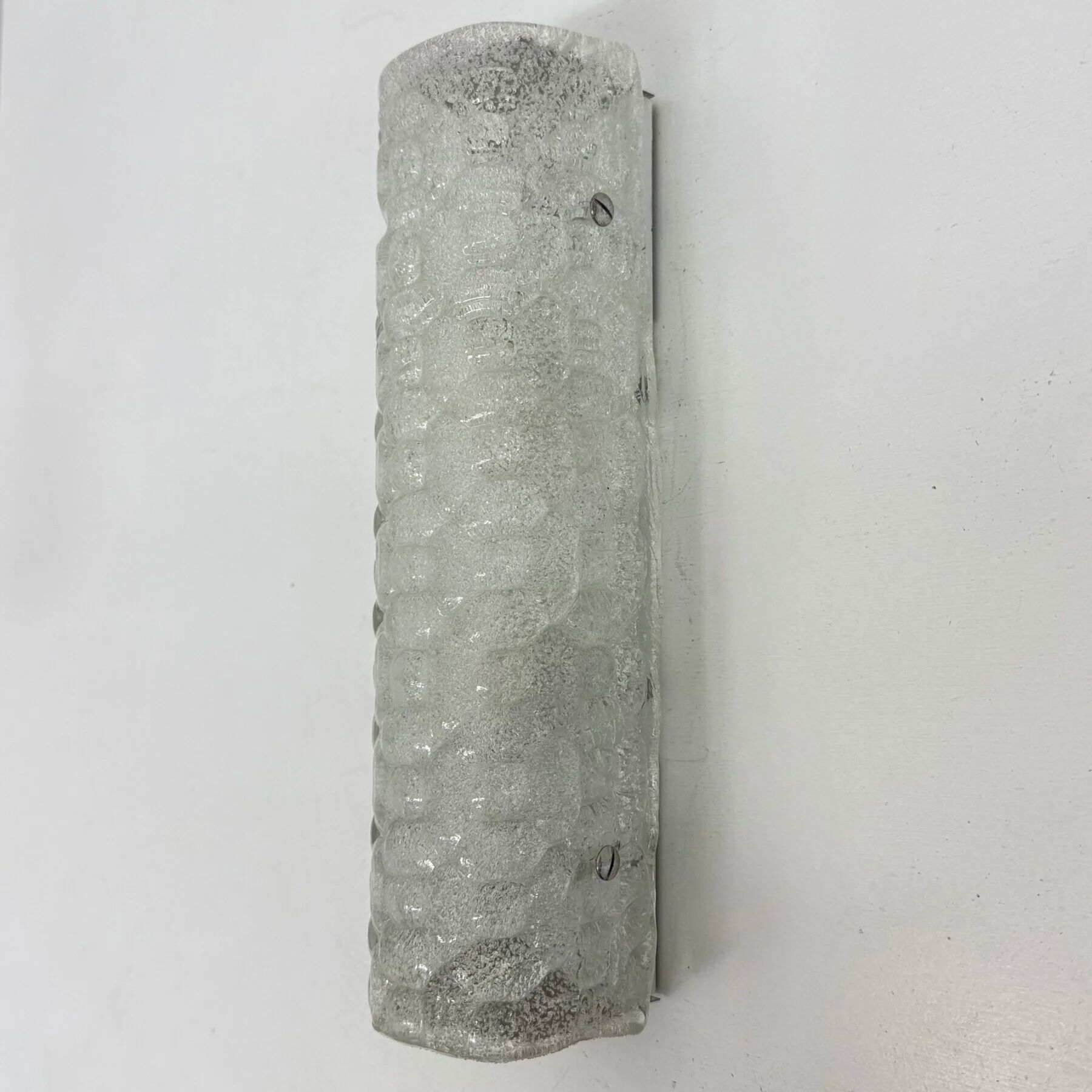 Mid-century Hustadt Leuchten design Murano glass wall sconces, Germany, 1970s