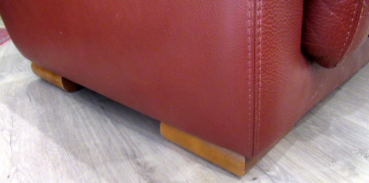 Leather sofa, 2 seats, Roche-Bobois brand