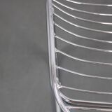 1970s Pair of Gastone Rinaldi Chromed Steel Chairs for Rima, Italy