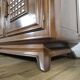 Rare French buffet "Pointe de Diamant" – Antique cabinetmaking work