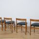 Mid century round extendable dining table and chairs from mcintosh, 1960s, set of 5