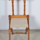 Folding wooden chair imitation bamboo