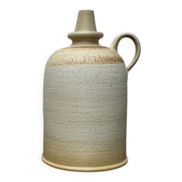 Large earthenware vase jug from German study pottery by Rudi Stahl, 1960s.