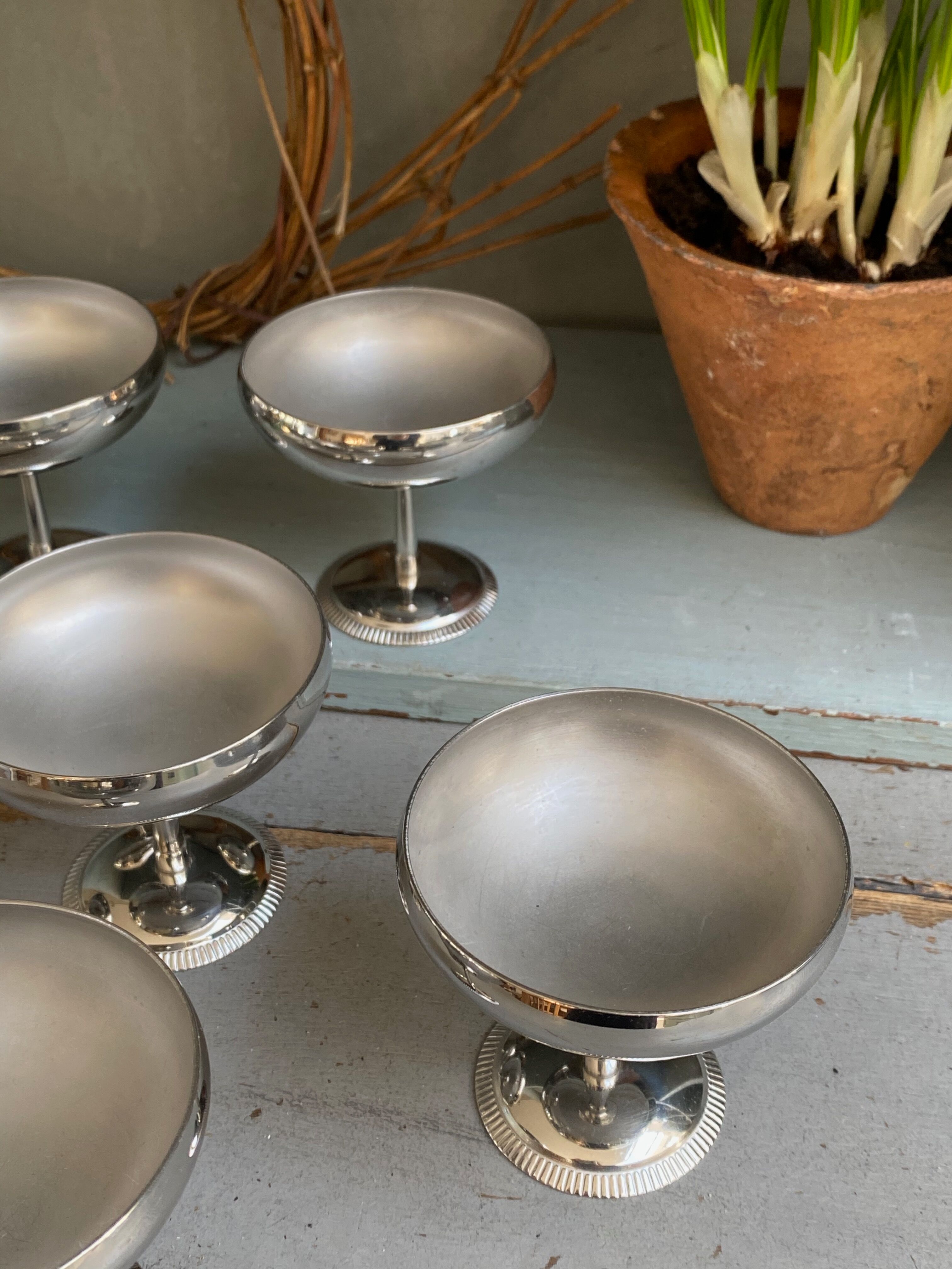 Letang 18/10 stainless steel sorbet cups