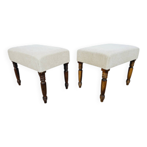 Paire de poufs/stools
