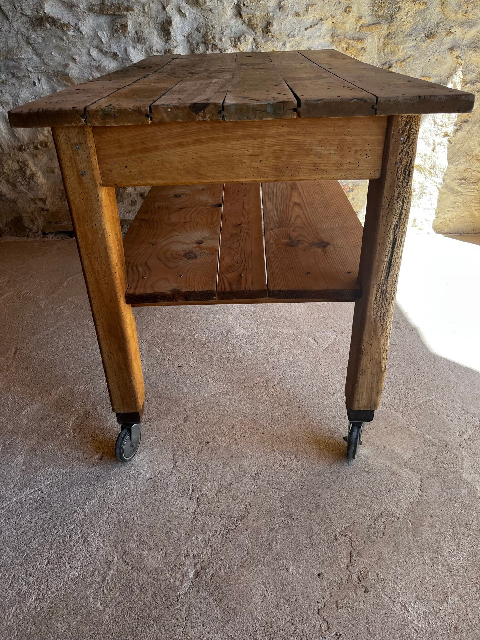 Old kitchen island/central workbench