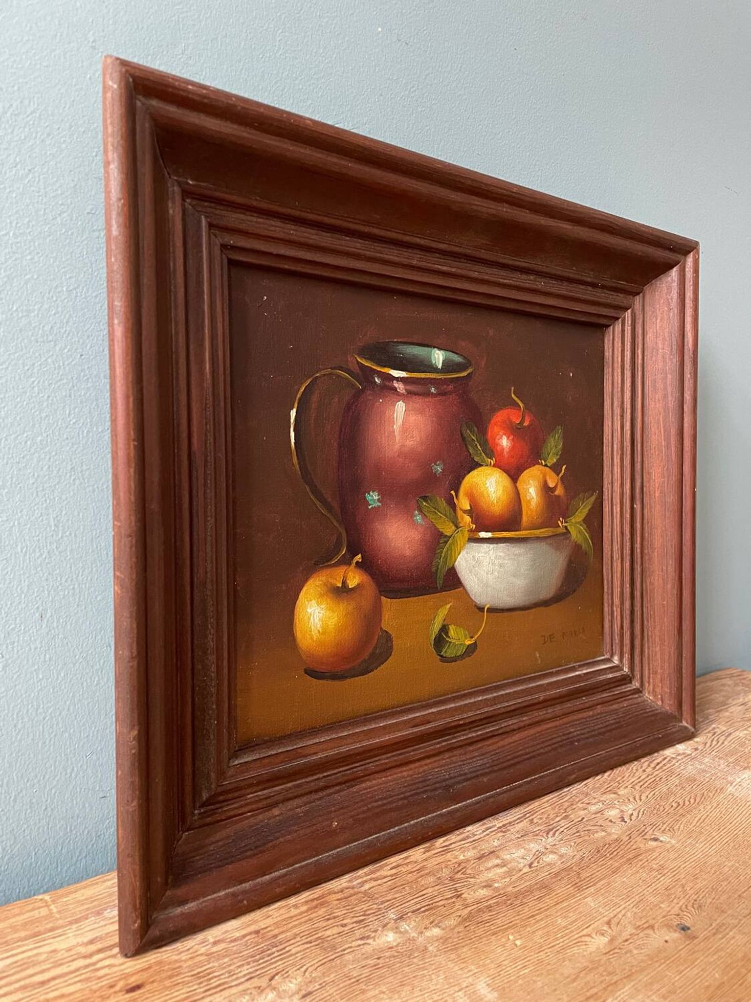 Oil on canvas signed Violette de Mazia