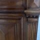 Napoleon III desk with pedestals in solid walnut 19th century