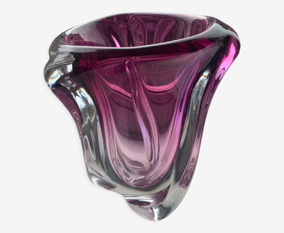 Vase Crystal Val Saint Lambert