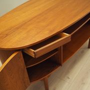 Teak desk, Danish design, 1970s, designer: H.P. Hansen, manufacturer: Rande