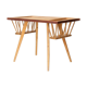 Vintage table, wooden table feet compass, side table, coffee table, lounge magazine table, retro, wooden table, table, 70's