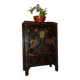 Armoire chinoise en orme polychromée