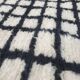 Tapis marocain laine naturelle unique 3x2 m
