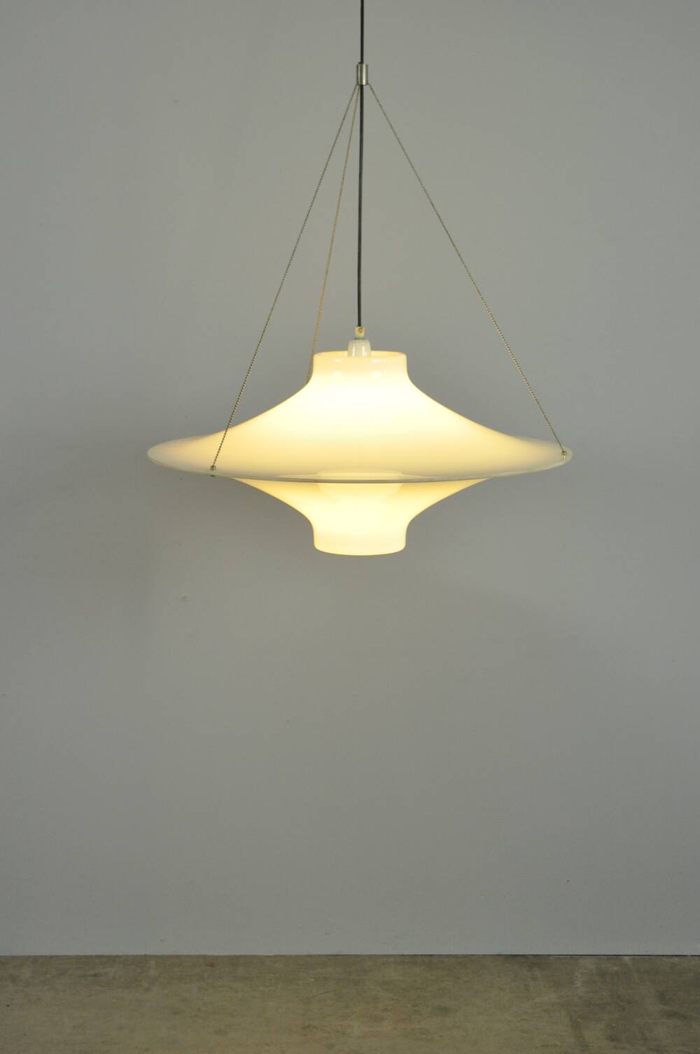 Lampe à suspension SANKA / Sky Flyer par Yki Nummi, Finlande 1959