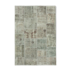 Handwoven Oriental Vintage 168 cm x 242 cm Grey Patchwork Rug
