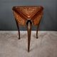 Small Folding Table in Mahogany, Napoléon III period – 2nd half of the 19th century