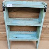 Burmese teak wall shelf