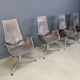 Fk 6725 chairs by Preben Fabricius & Jørgen Kastholm for Walter Knoll