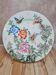 Assiette décorative vintage fleurs & papillons – Macao – Oriental Objects d’art