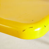 Chaise pliable jaune