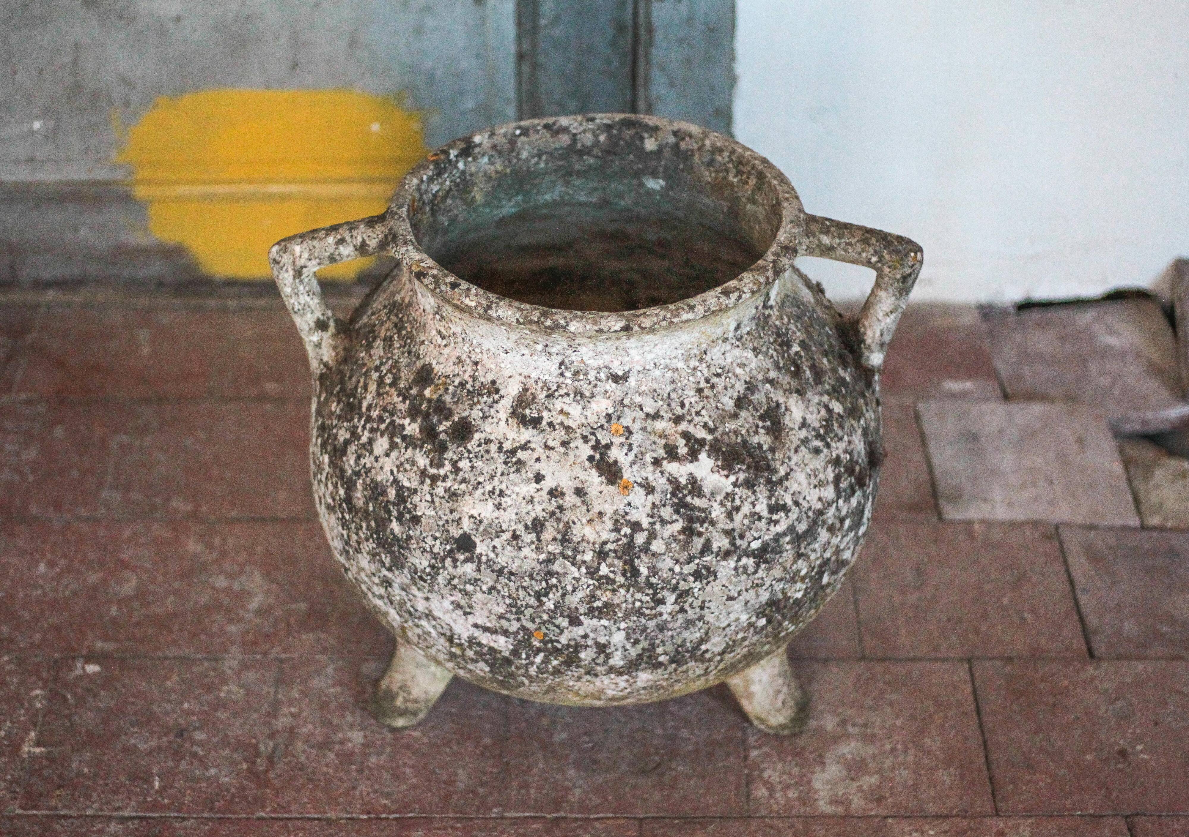 , jardinière fibrociment tripode