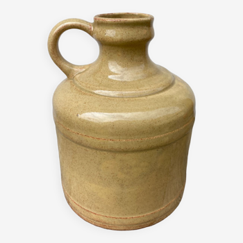 Vase en céramique émaillée beige