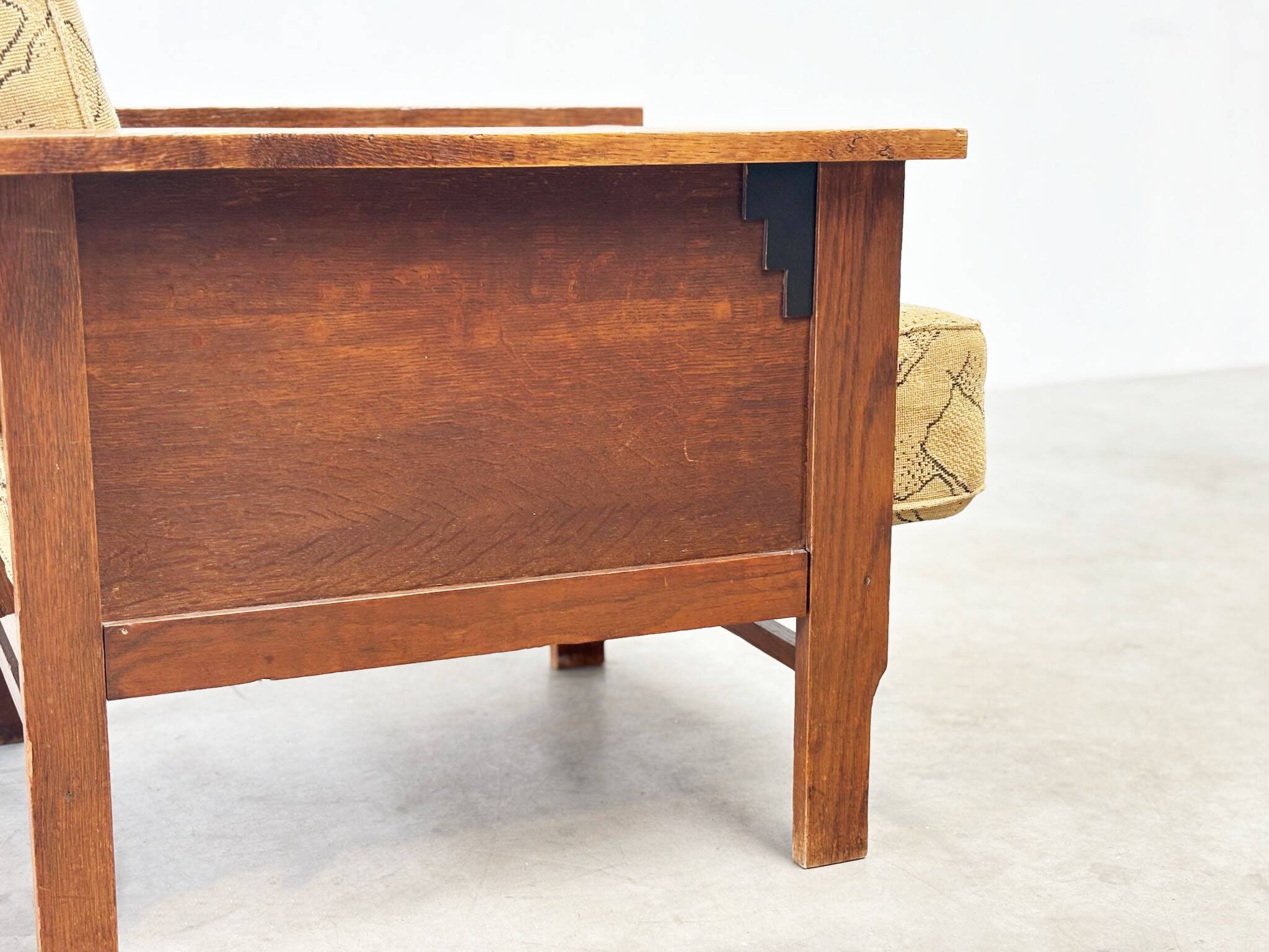 1950s Dutch lounge chair